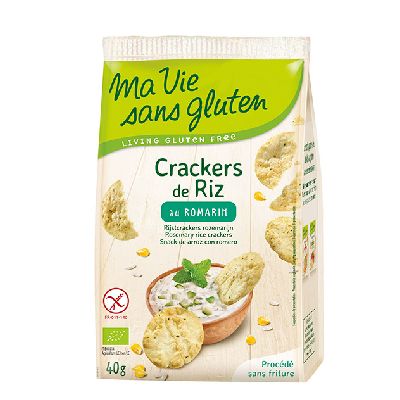 Crackers Riz Romarin 40 G