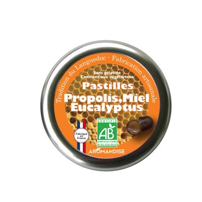 Pastilles Propolis Miel Eucalyptus 50 G