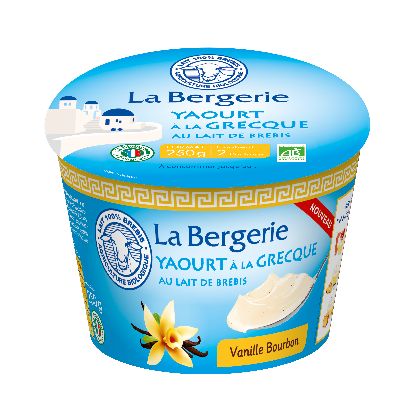 Yaourt Brebis Vanille A La Grecque 250 G