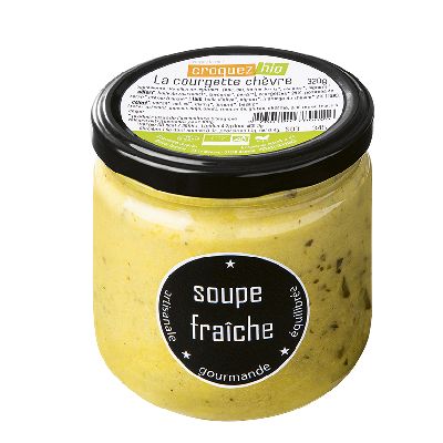 Soupe Fraiche La Courgette Chevre 320 Ml Croque