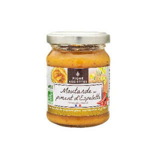 Moutarde Piment Espelette 125 G