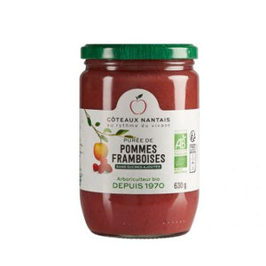 Puree Pommes Framboises 630 G