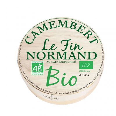 Camembert Le Fin Normand Au Lait Pasteurise De France